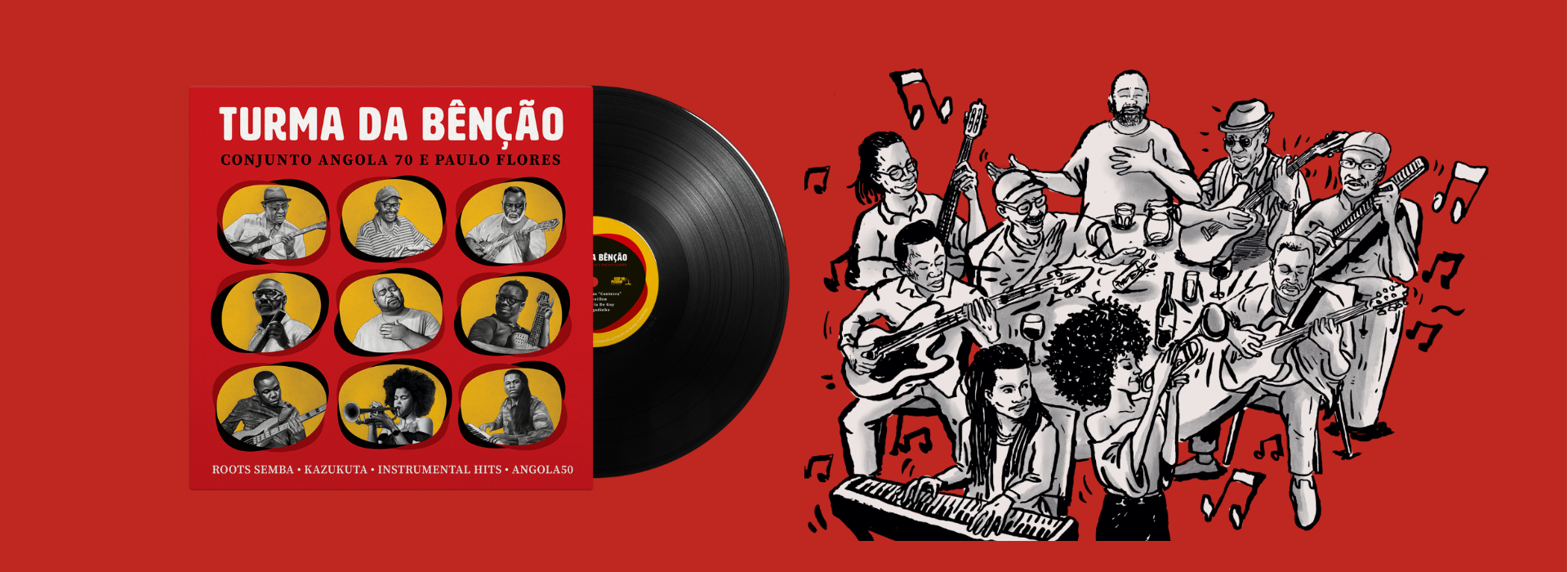 Apresentação ao Vivo do Álbum Turma da Bênção Conjunto Angola 70 & Paulo Flores